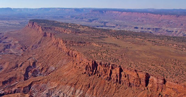 The desert expanse of Page, Arizona.