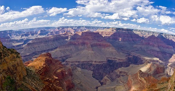 View of the Grand Canyon National Park.